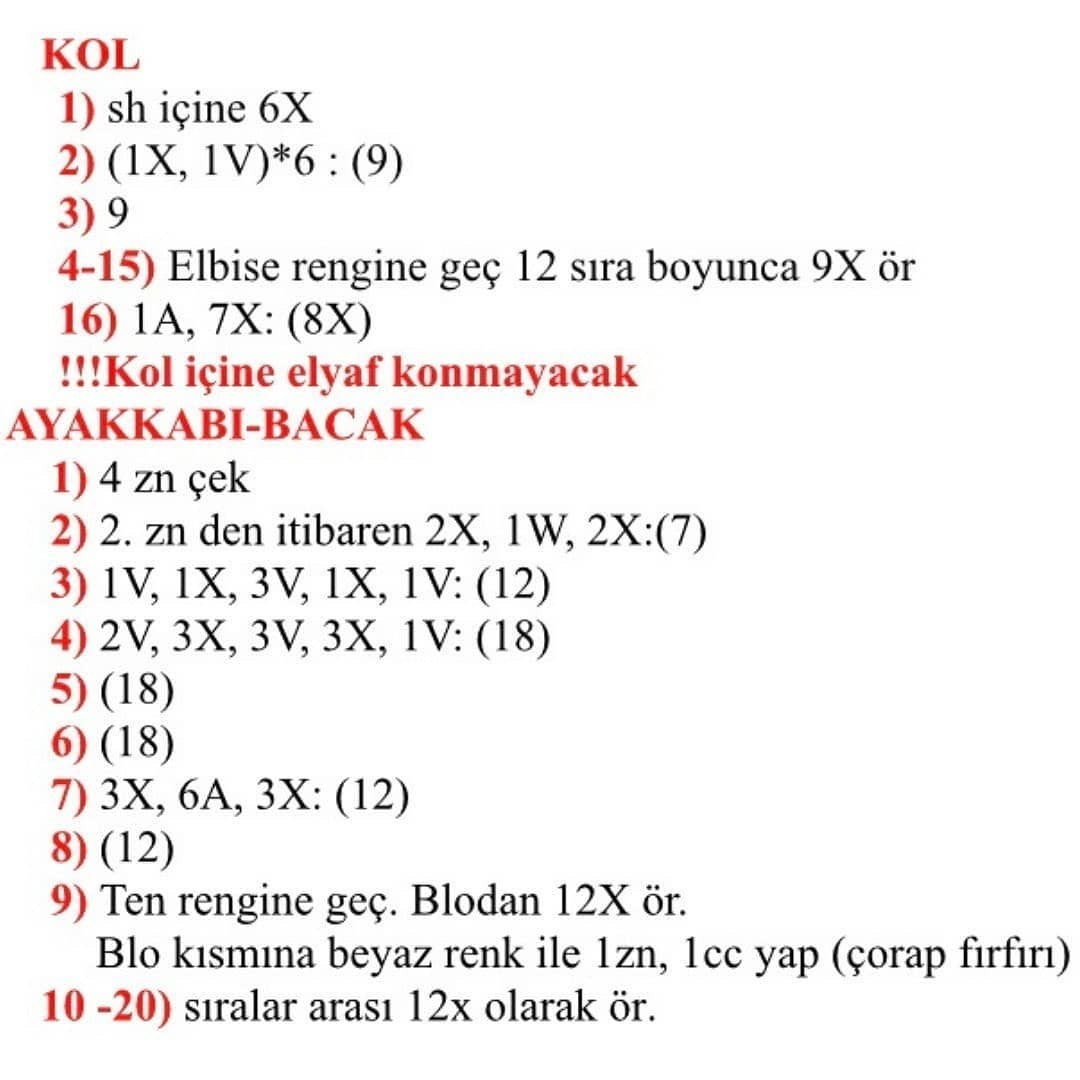 Kahverengi saçlı, koyu mor elbiseli, koyu mor ayakkabılı bebek için tığ işi modeli