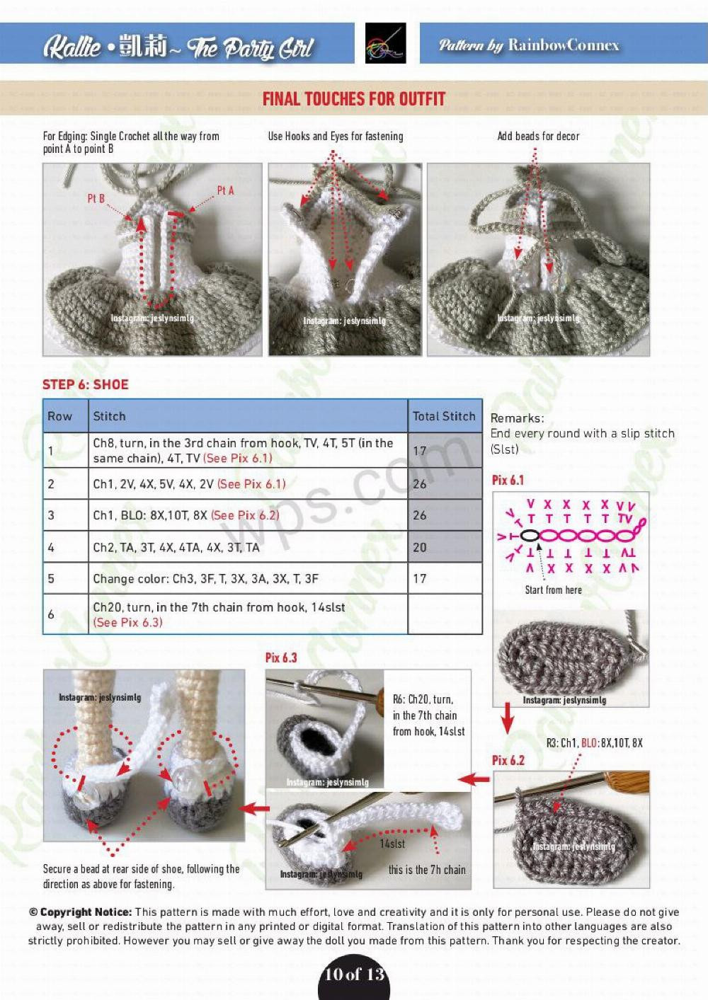 kallie crochet pattern
