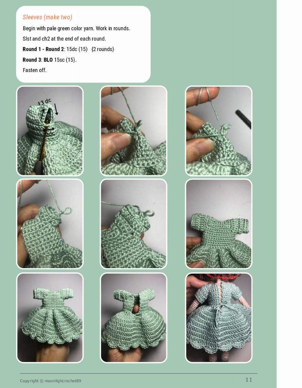 kiki doll crochet pattern