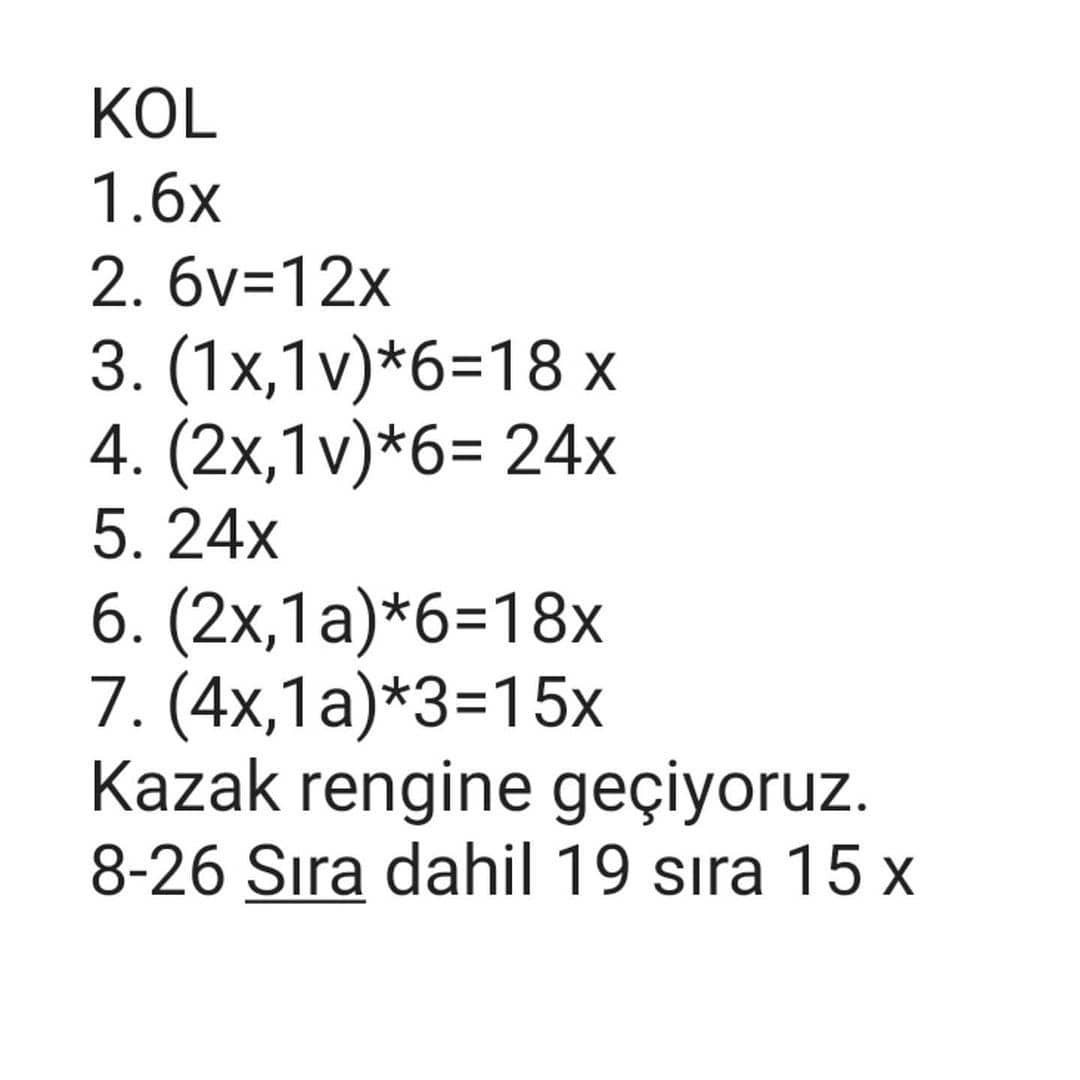 Kırmızı etek ve beyaz namlu için tığ işi modeli