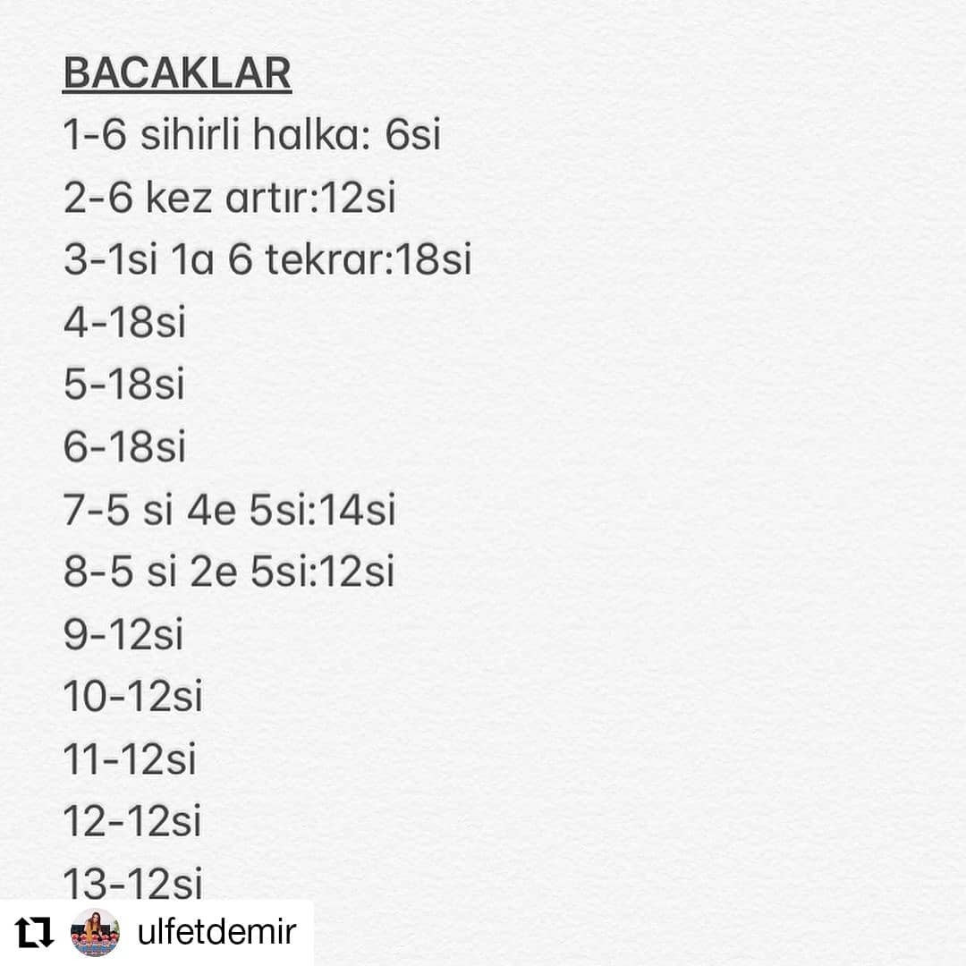 Kırmızı kalpli bir boz ayı için tığ işi tarifi.