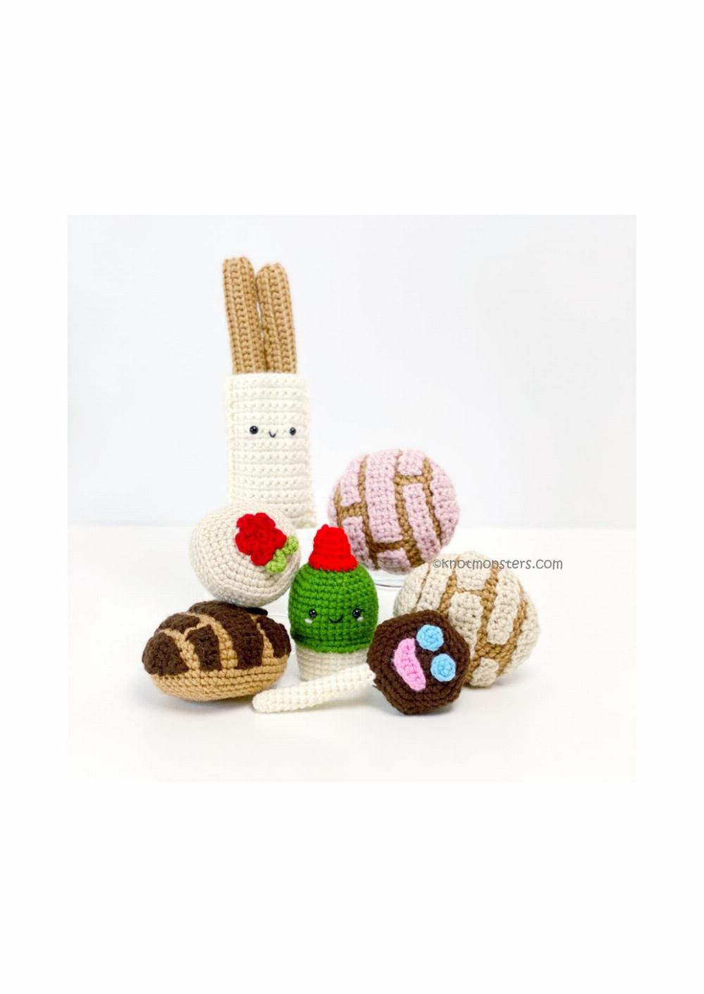 knot monsters sweets & treats edition 50 amigurumi crochet patterns