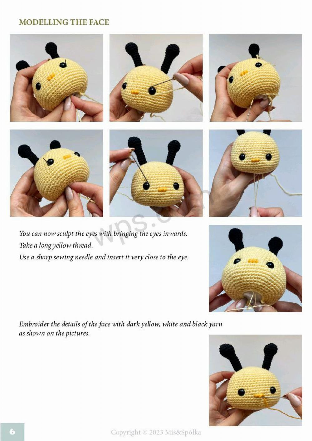 lily the bee crochet pattern