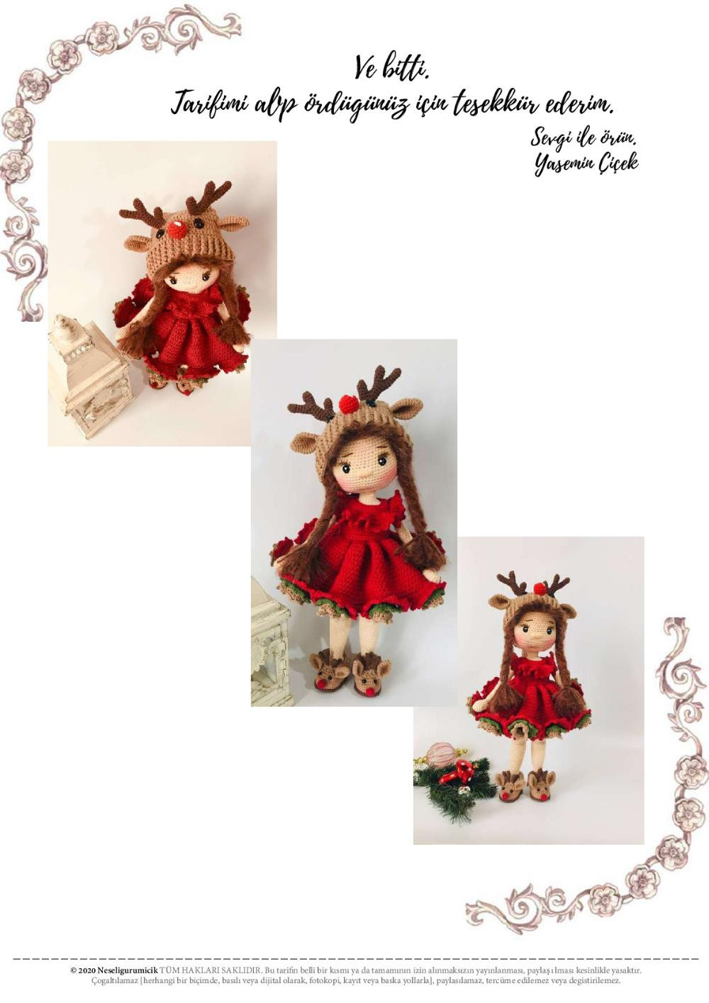 lina doll crochet pattern