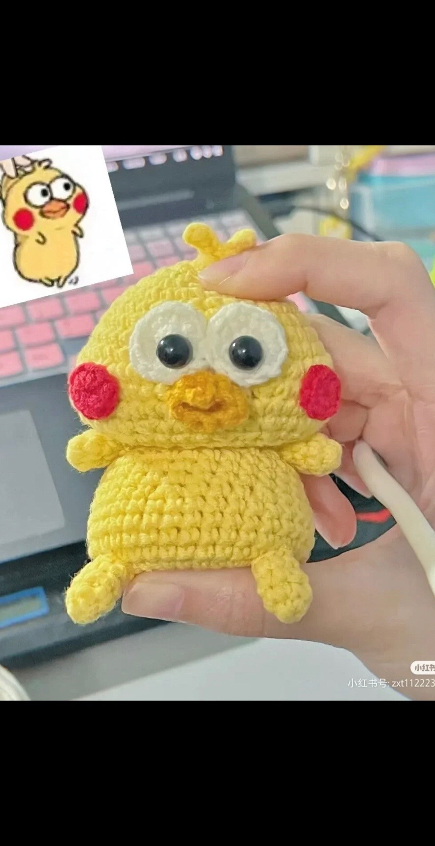 little yellow chicken crochet pattern