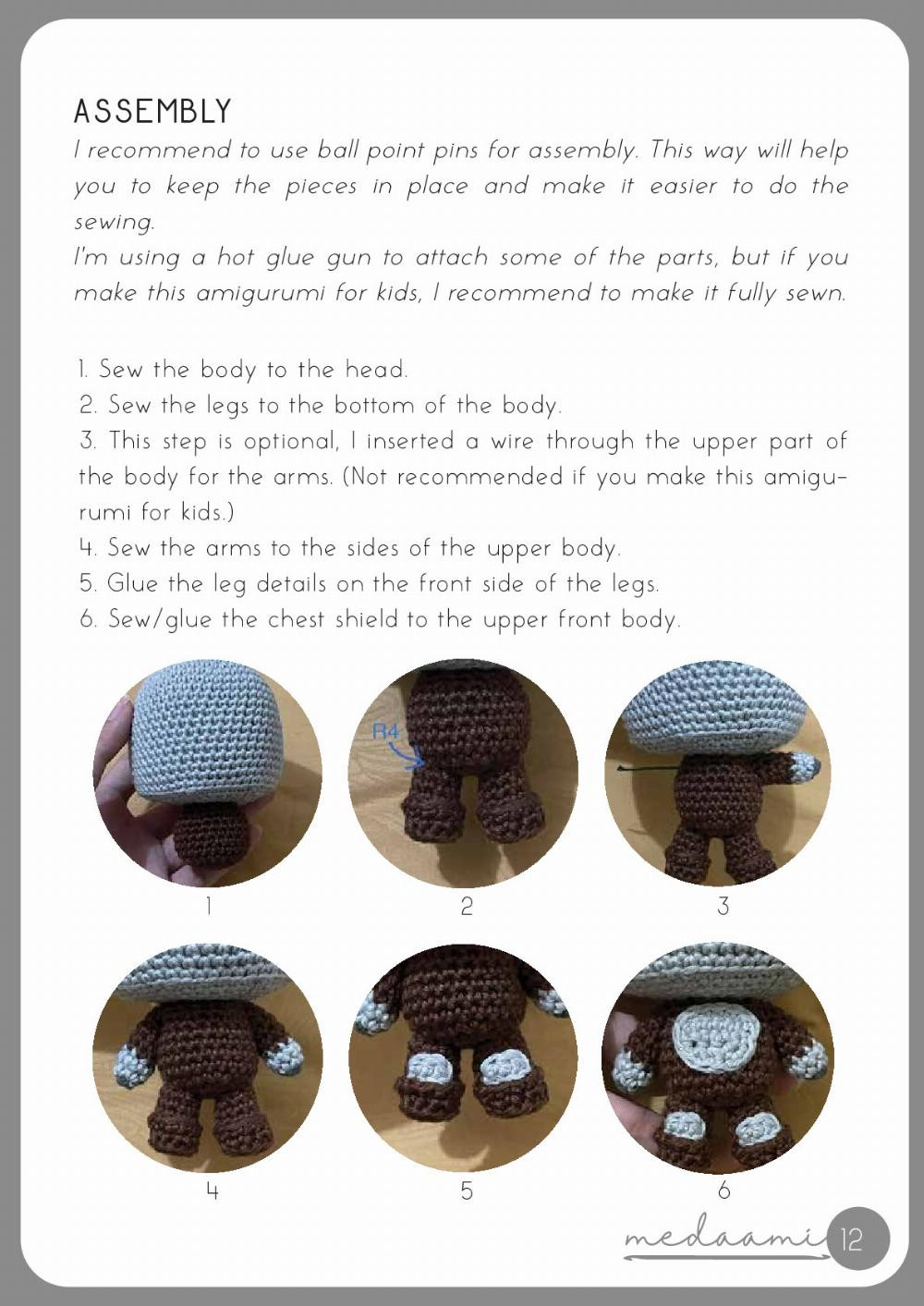 mando crochet pattern