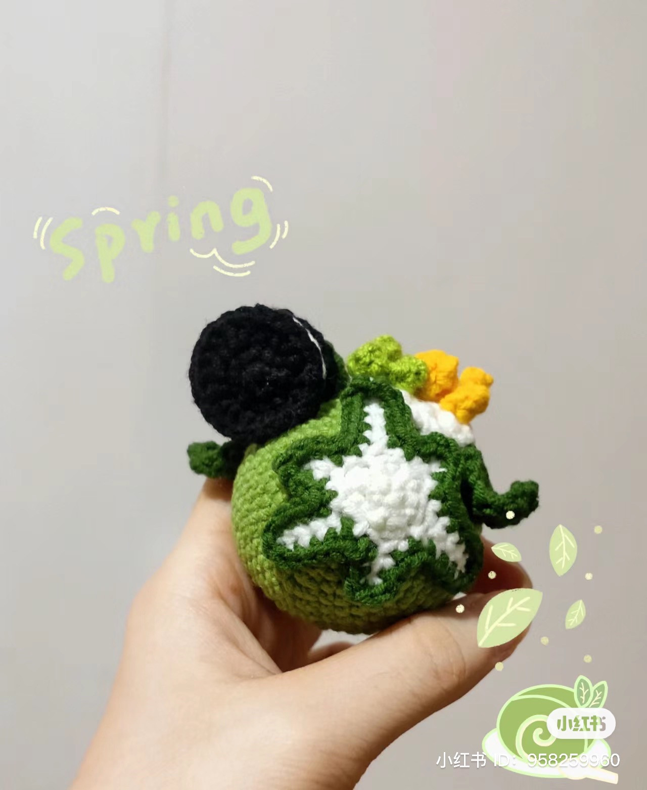 matcha oreo crochet pattern