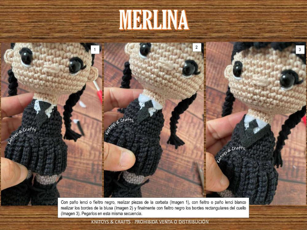 merlina crochet pattern