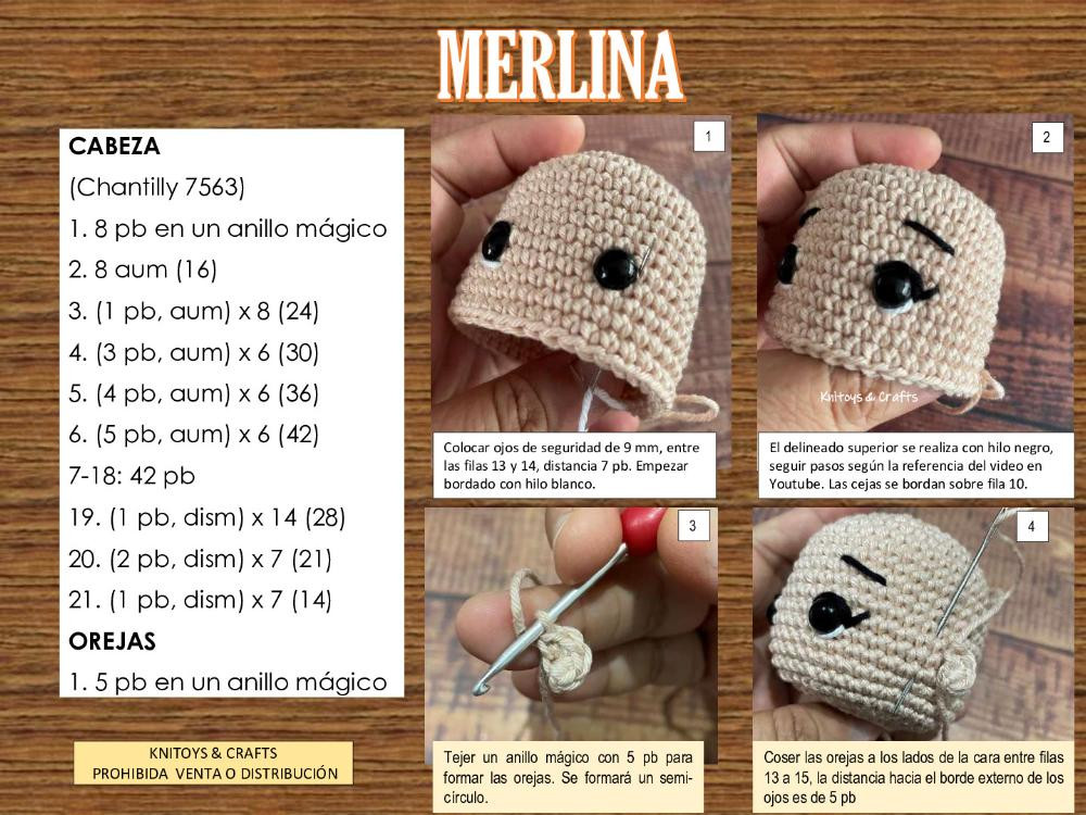 merlina crochet pattern