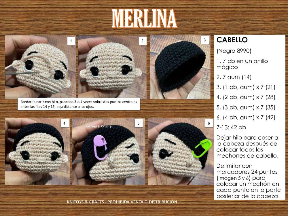 merlina crochet pattern