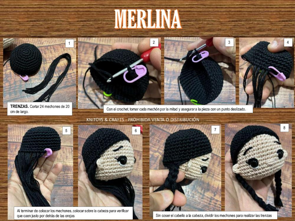 merlina crochet pattern