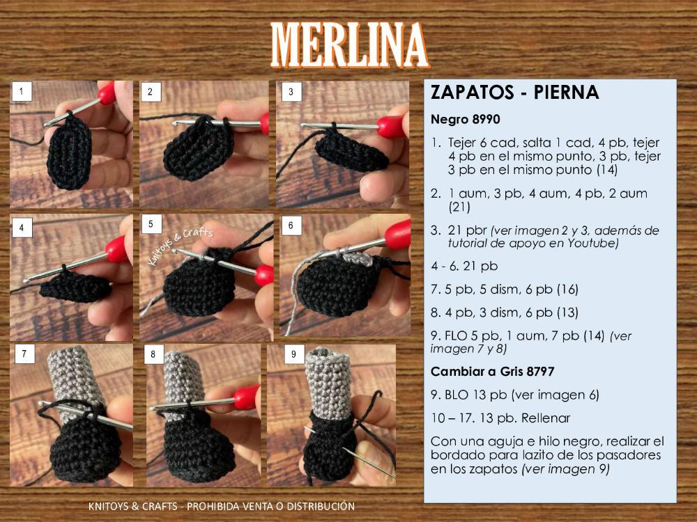 merlina crochet pattern