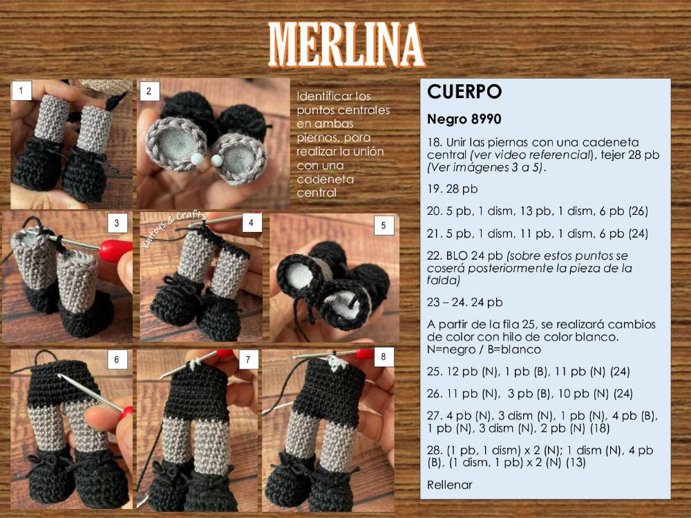 merlina crochet pattern