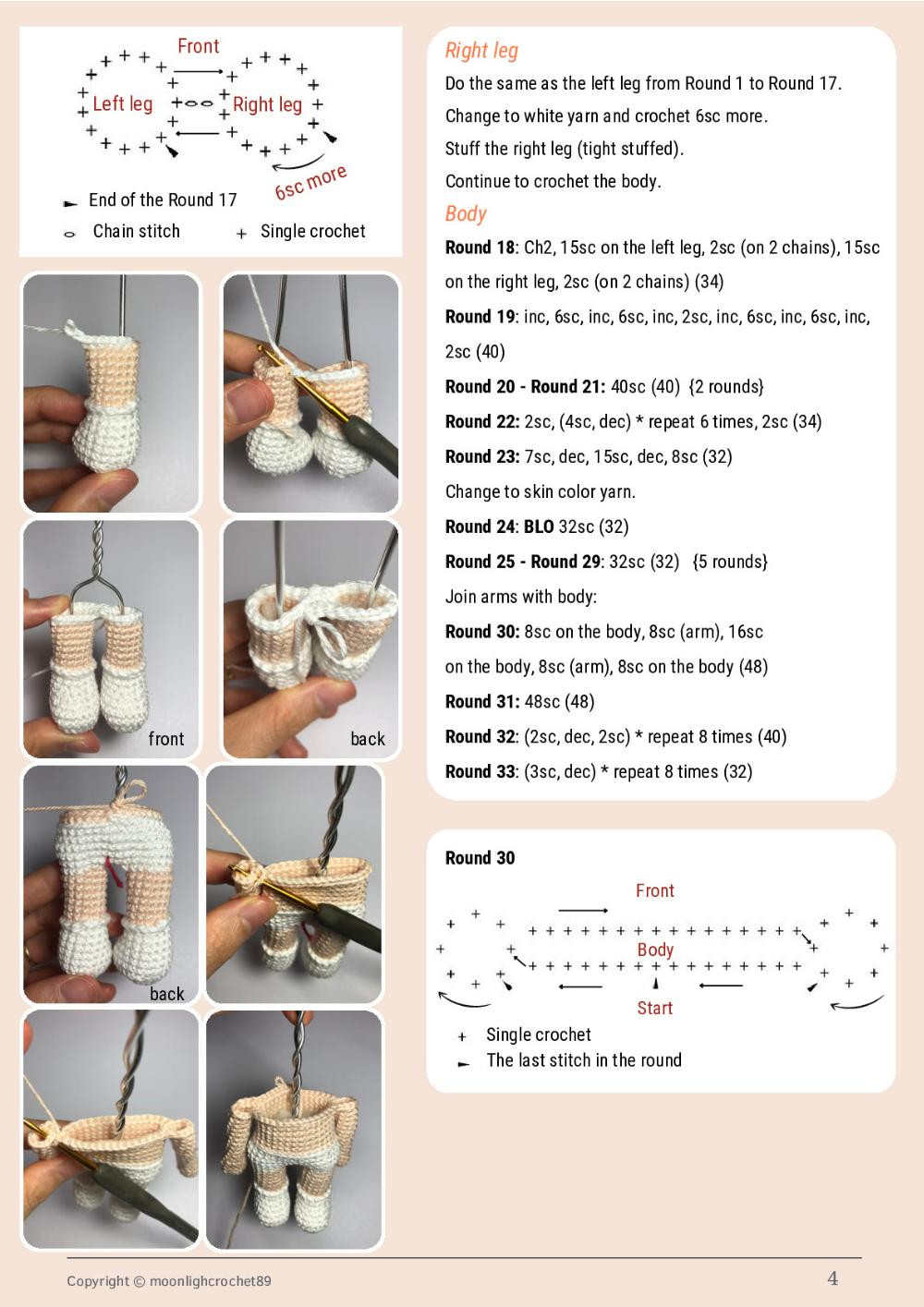 mia doll crochet pattern