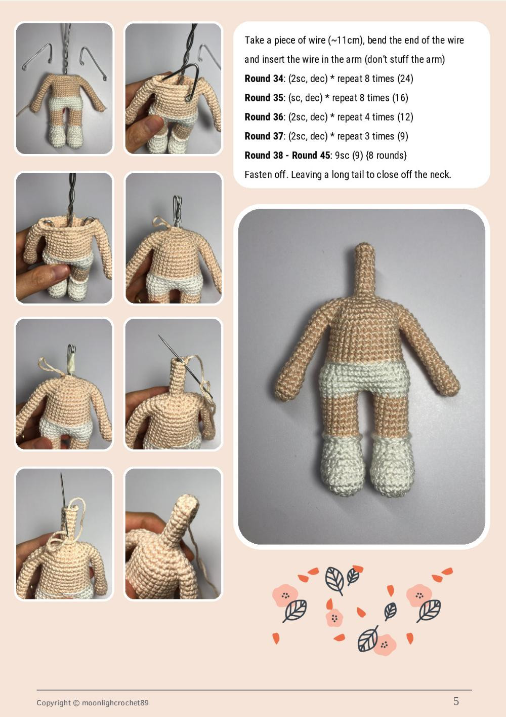 mia doll crochet pattern