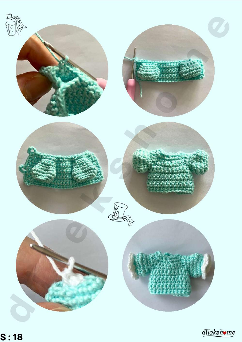 mia doll english crochet pattern