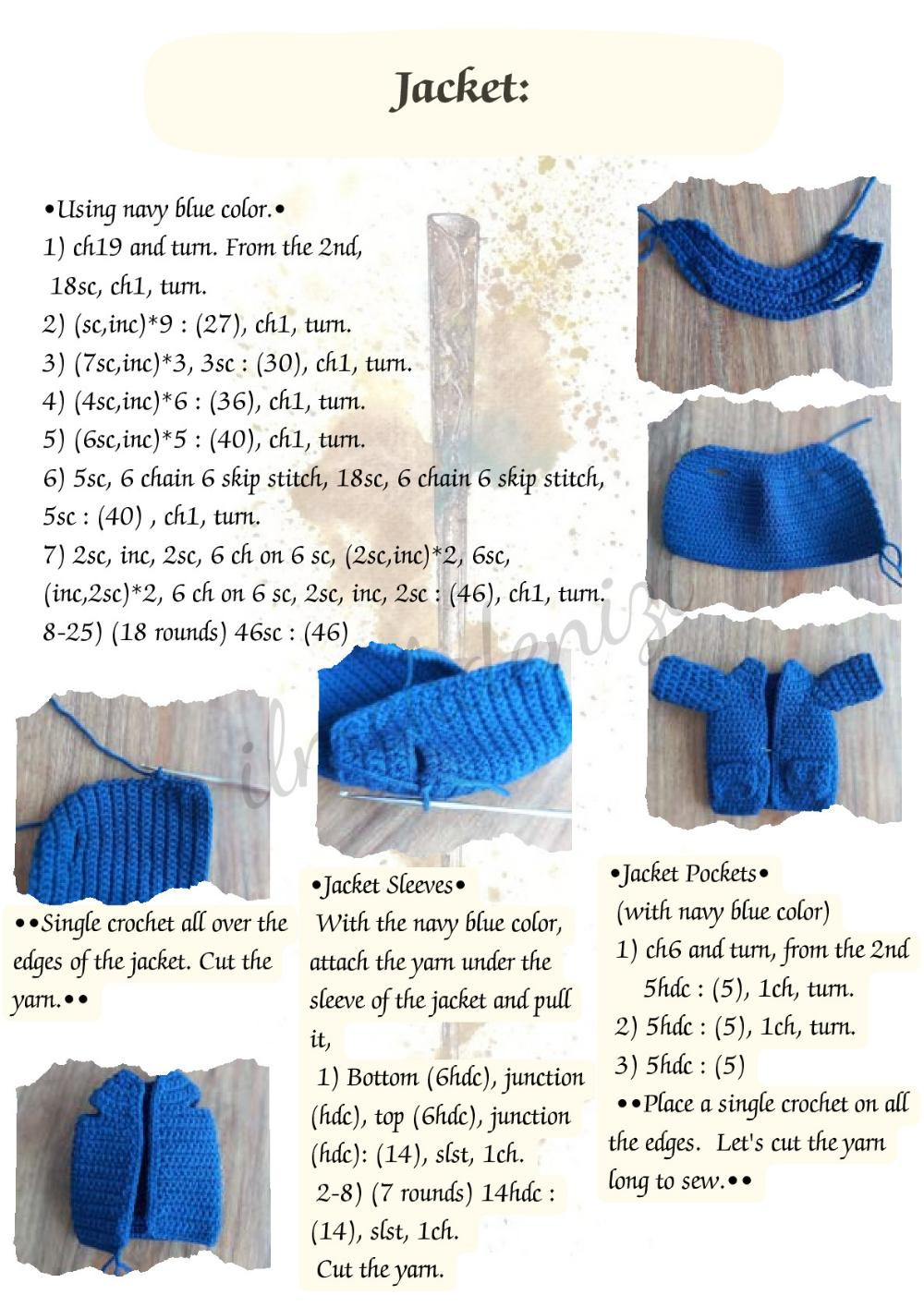 newt scamnder crochet pattern