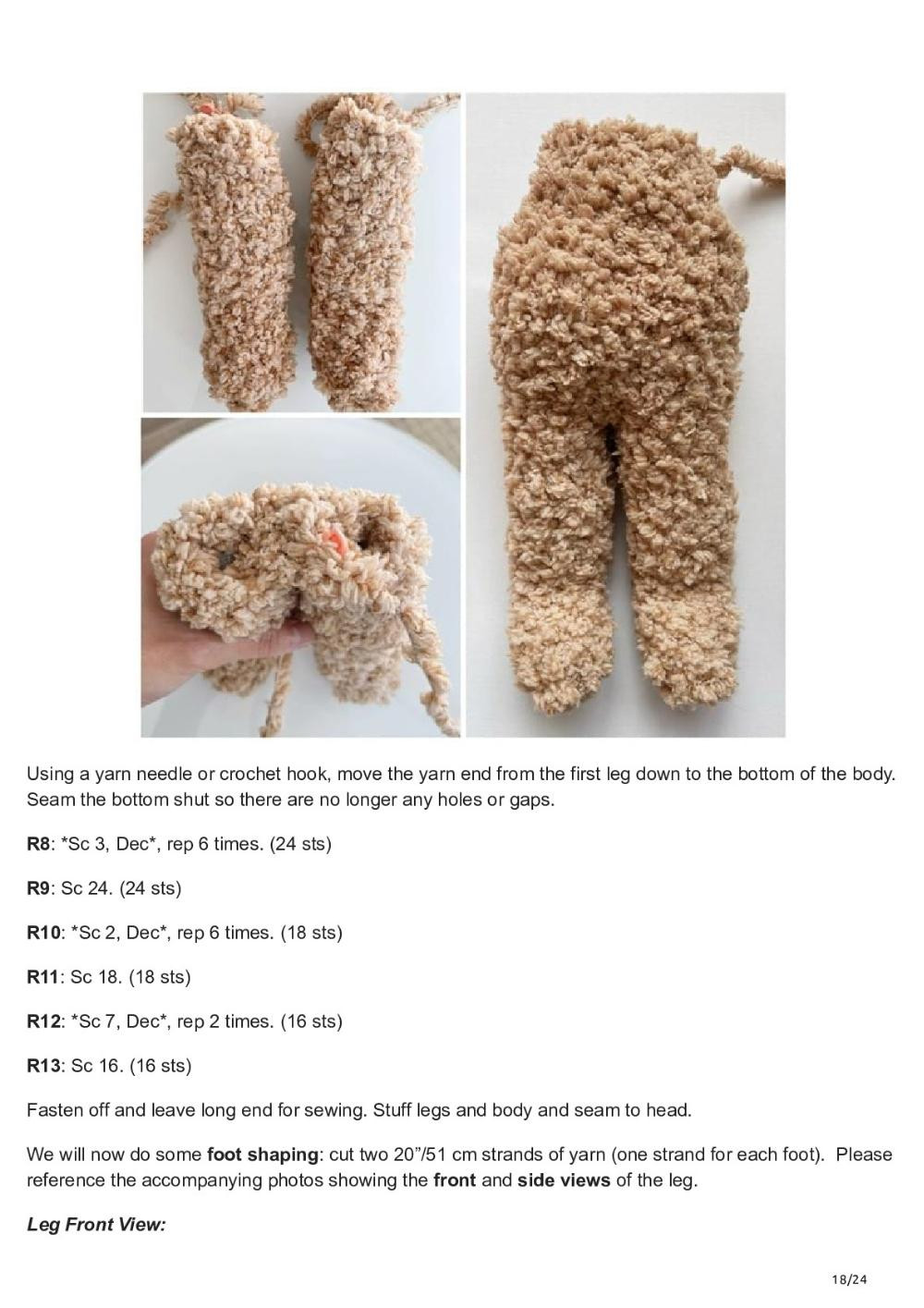 pattern fleece teddy and bunny