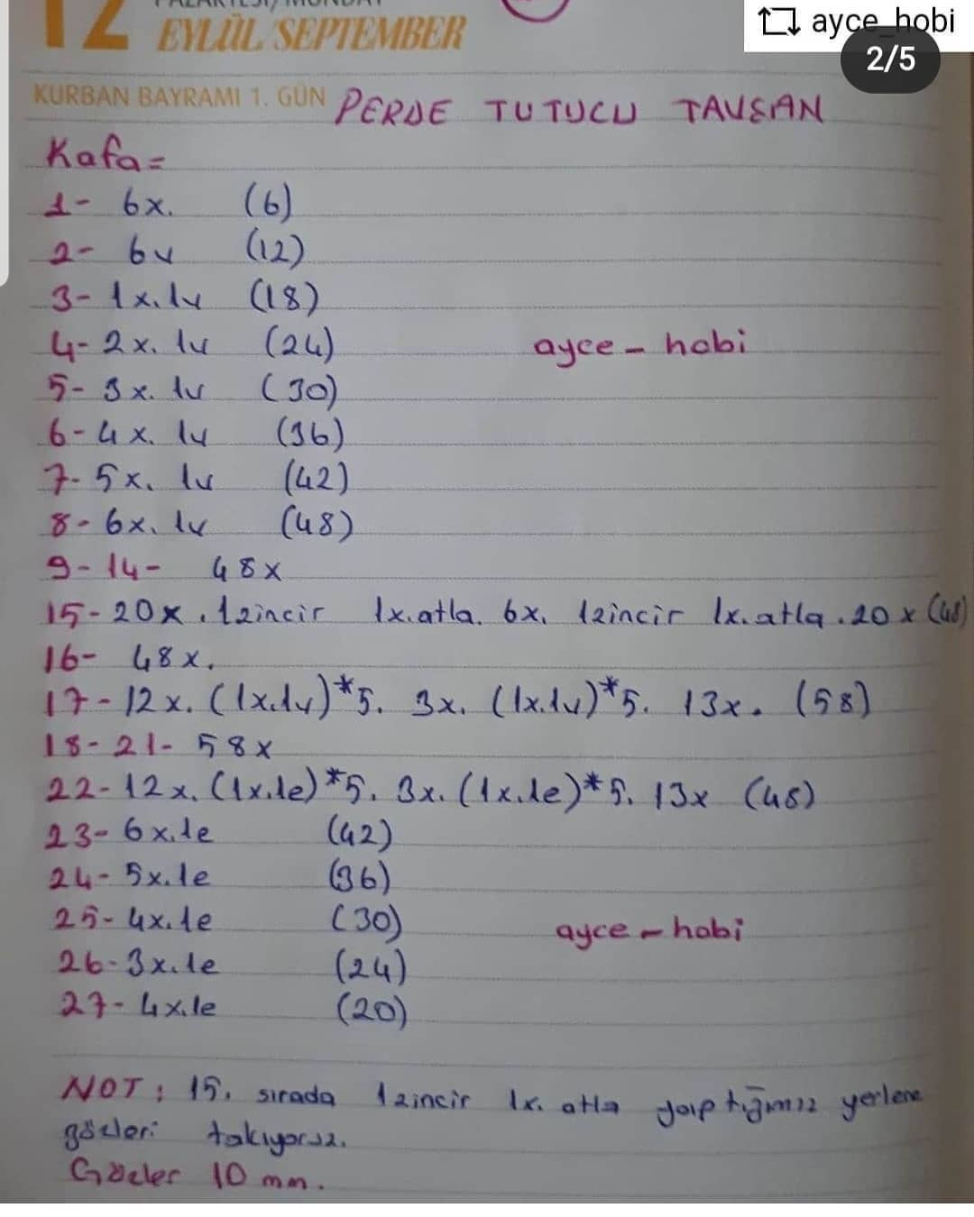 Perde bağlamak için tavşan tığ işi modeli, beyaz, sarı