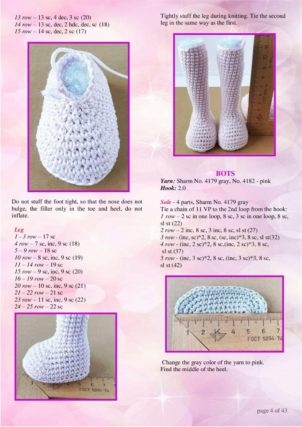 pink bunny crochet pattern