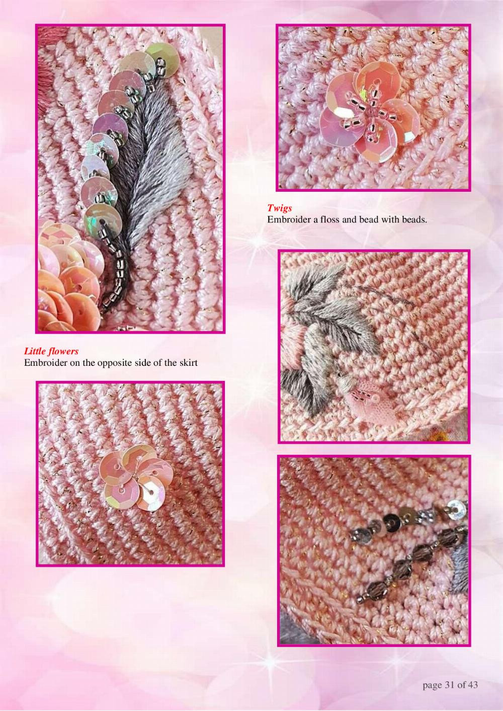 pink bunny crochet pattern