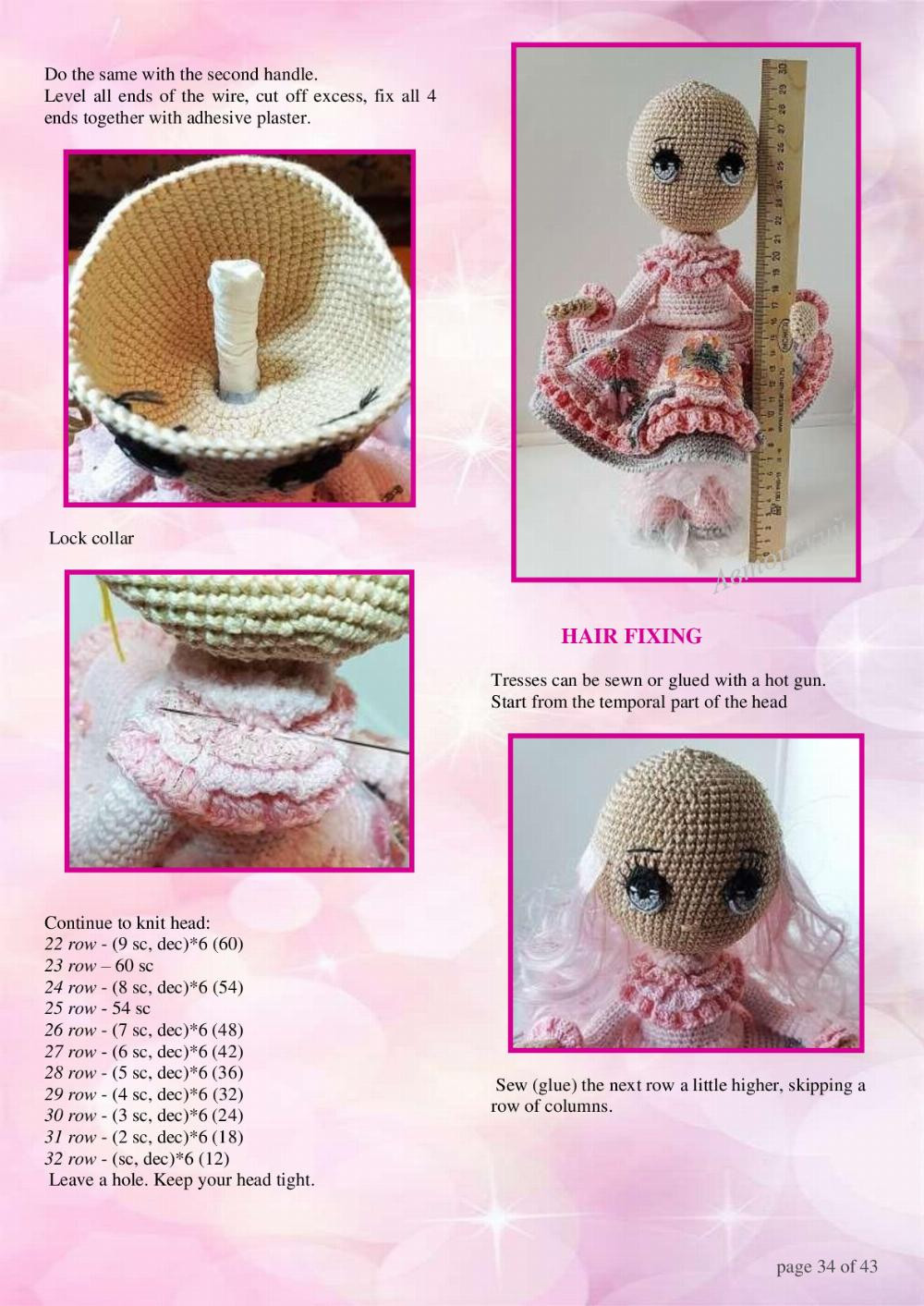 pink bunny crochet pattern