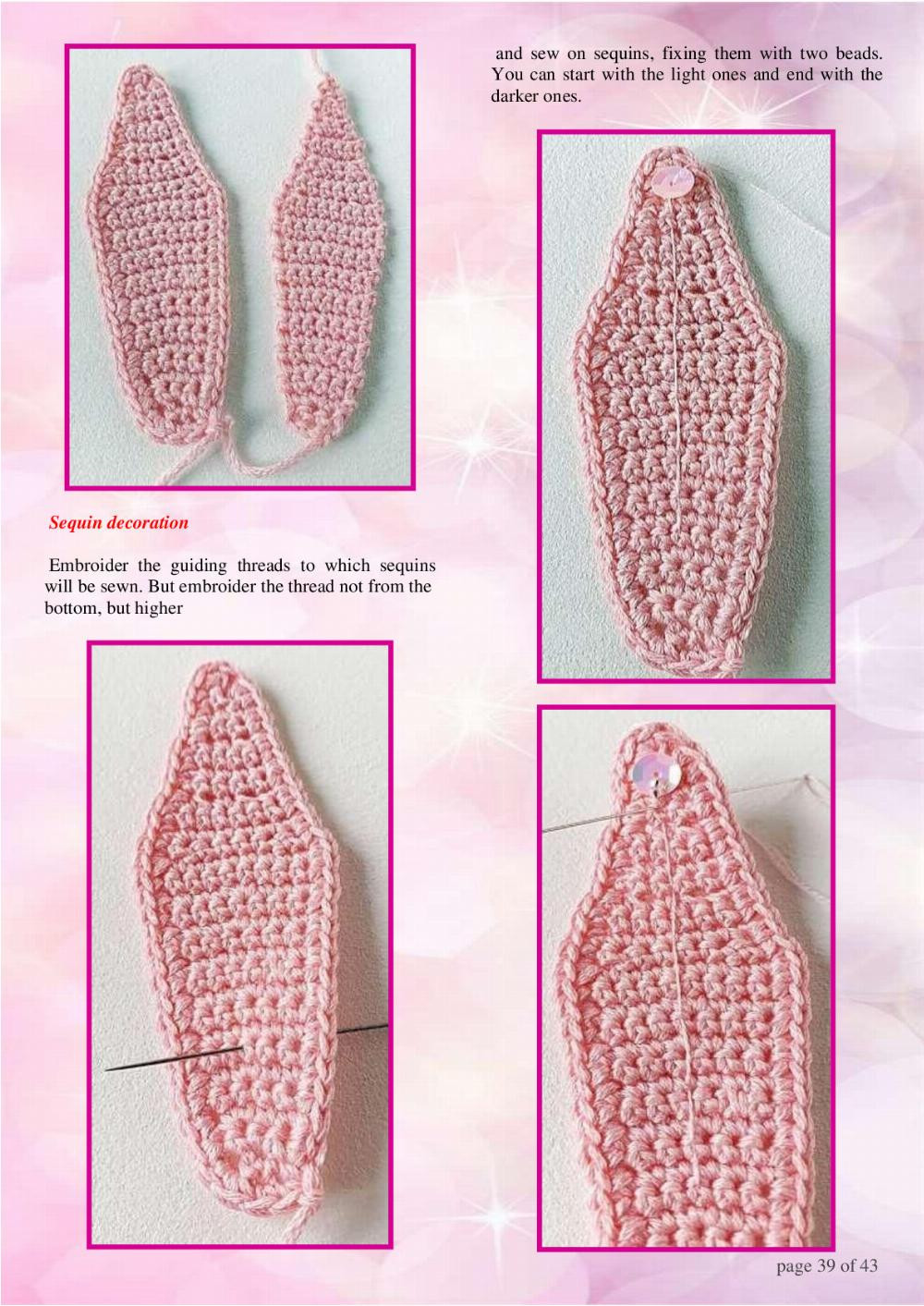 pink bunny crochet pattern