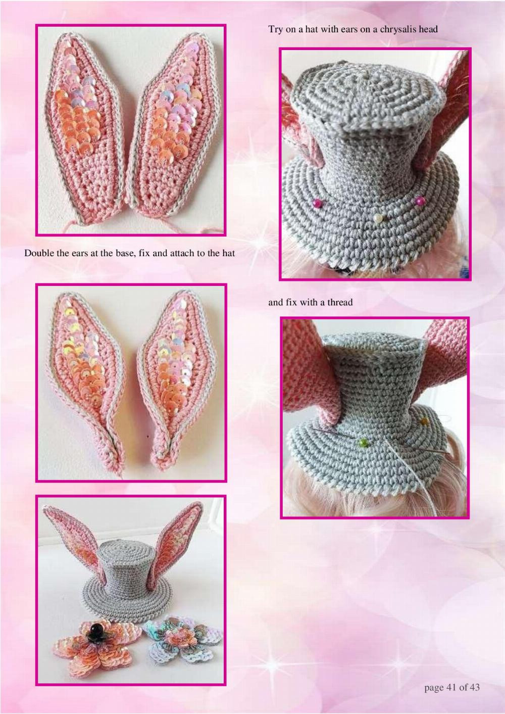 pink bunny crochet pattern