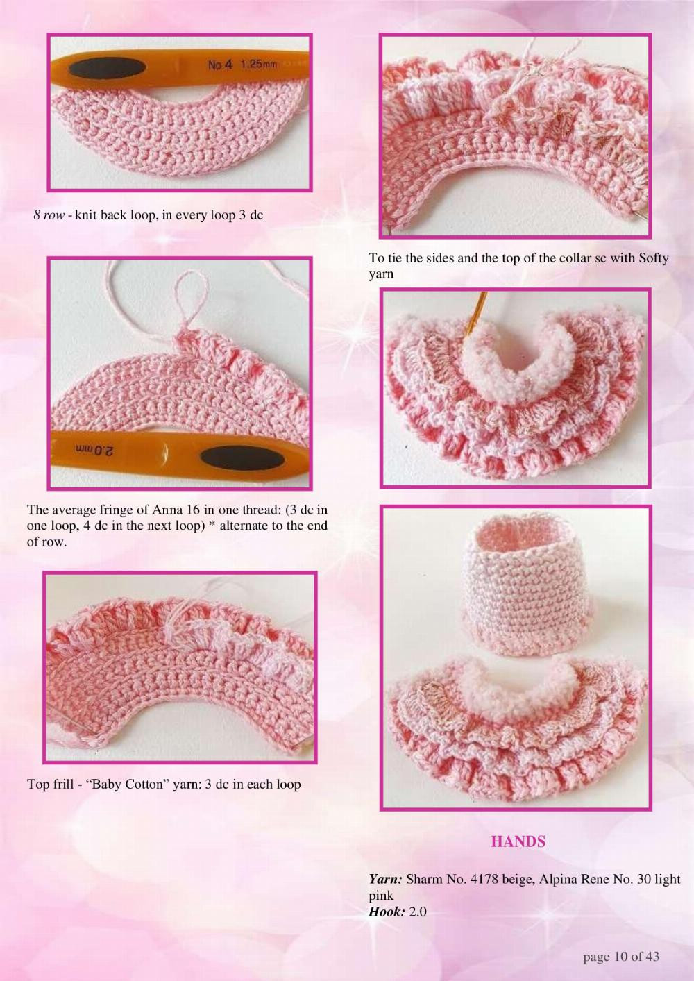 pink bunny crochet pattern