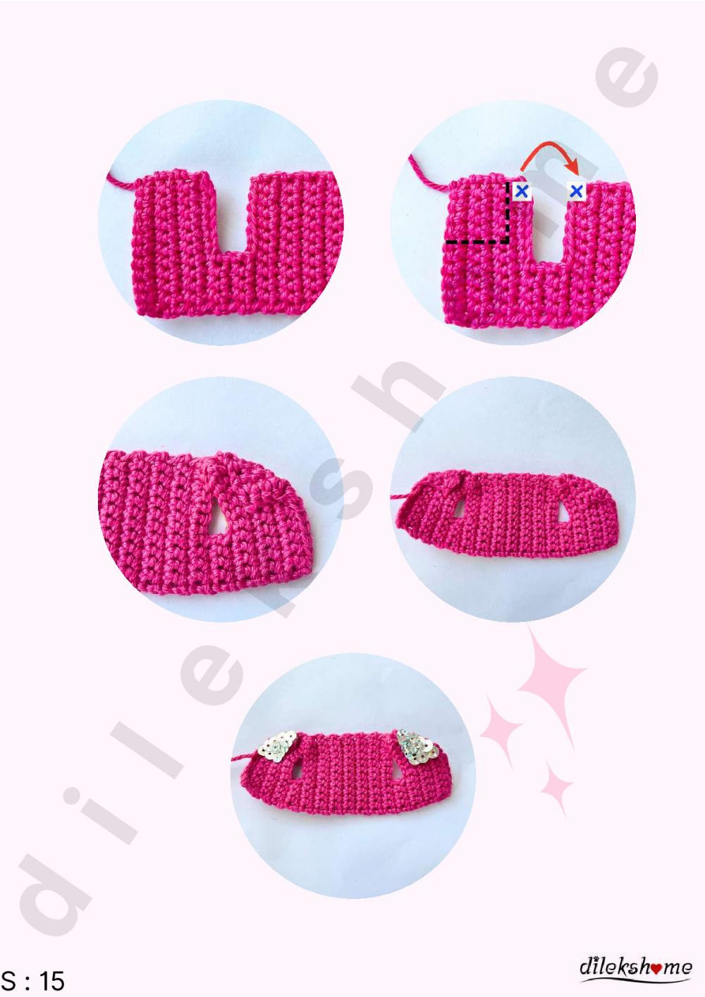 pinkie english crochet pattern