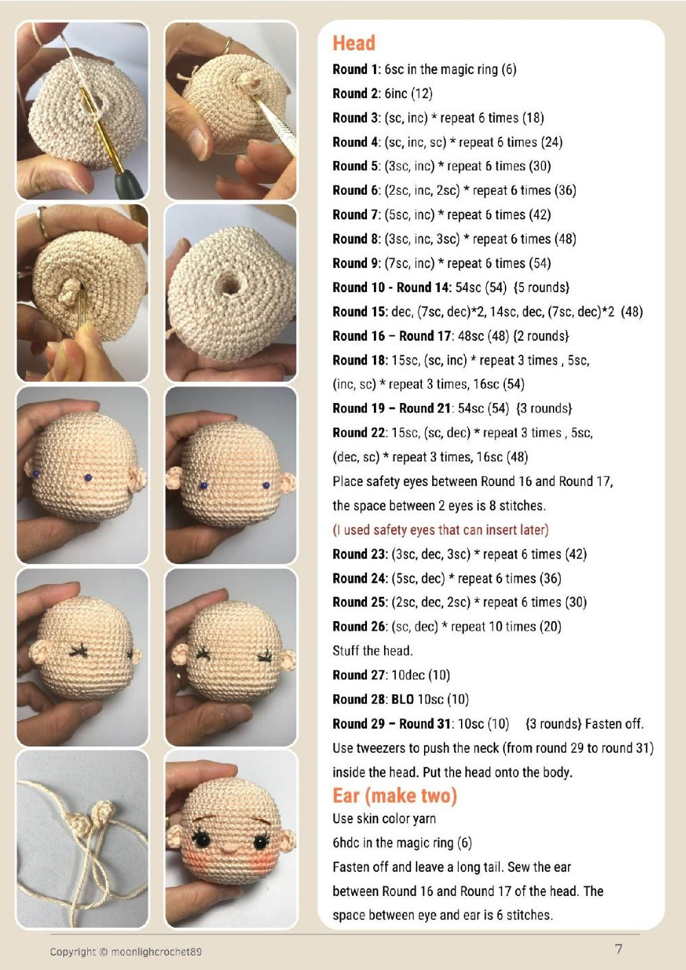 ruby doll crochet pattern