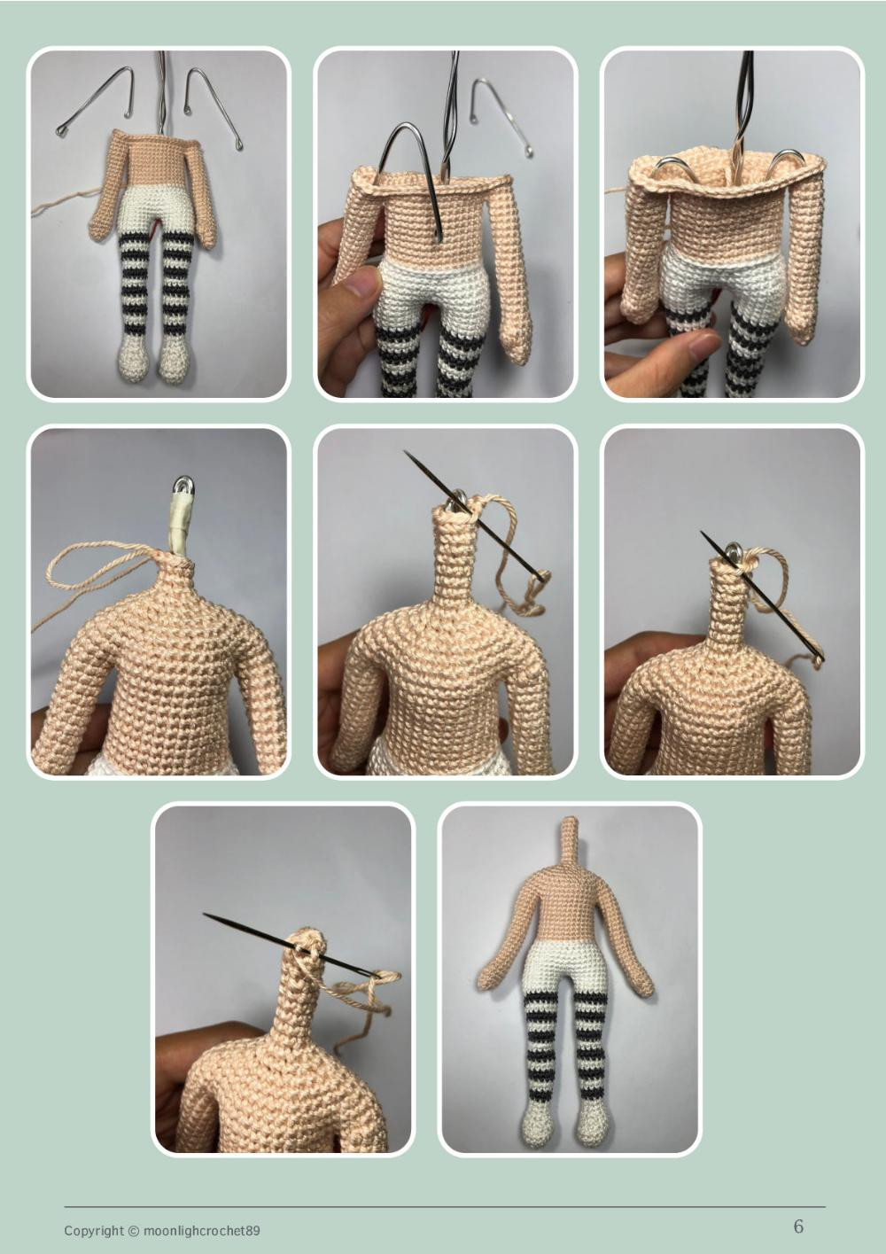 sarah doll crochet pattern