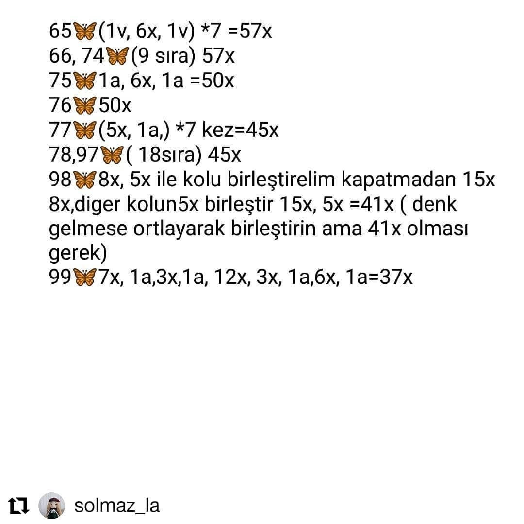 Sarı saçlı, siyah şapkalı, mavi elbiseli, kırmızı ayakkabılı bebek için tığ işi modeli.