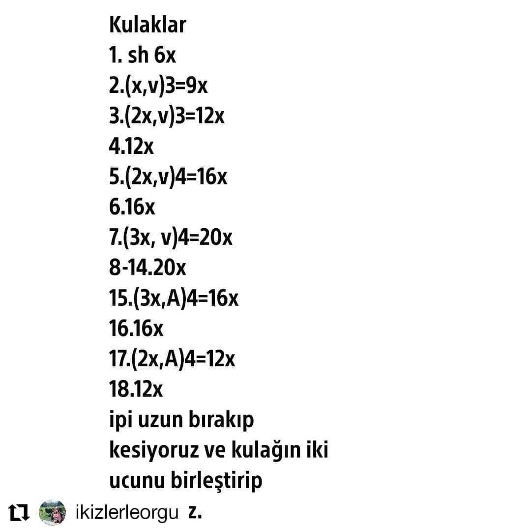 Sarı şapkalı ve pembe pantolonlu tavşan bebek için tığ işi modeli.sarı beyaz çizgili gömlek.