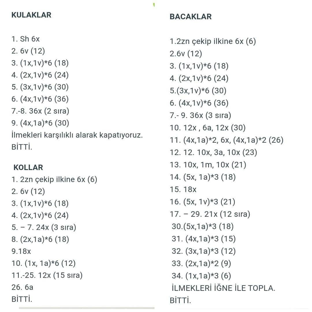 Siyah beyaz gömlek giyen boz ayı tığ işi modeli