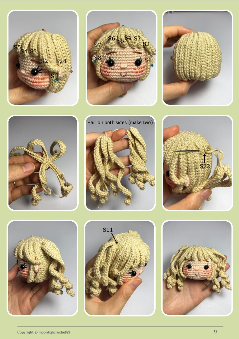 suri doll crochet pattern