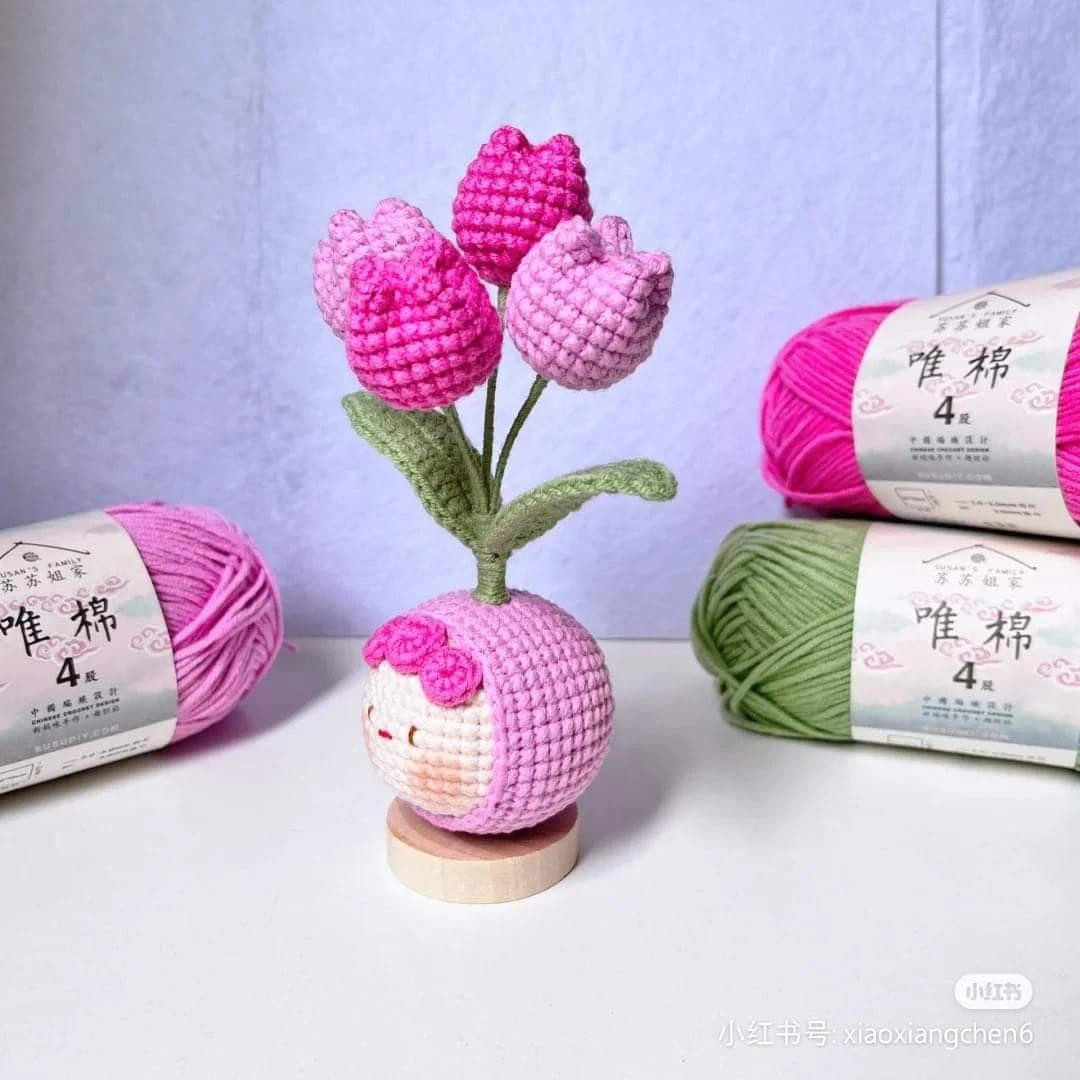 tulip dumpling crochet pattern