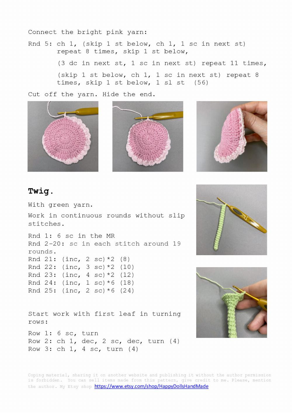 Tulip Gnome crochet pattern