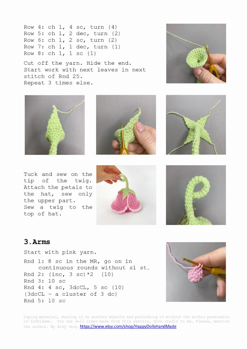 Tulip Gnome crochet pattern