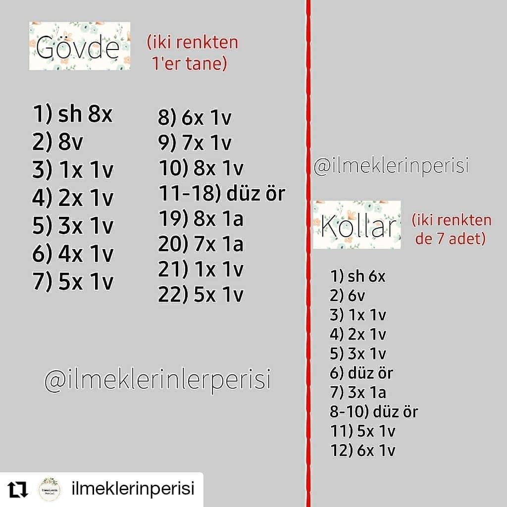 Yeşil ve pembe ahtapot tığ işi modeli.