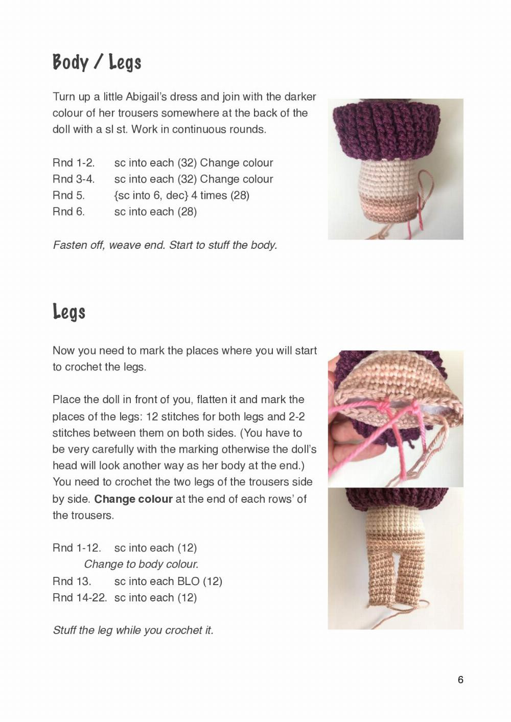 ABIGAIL Crochet pattern