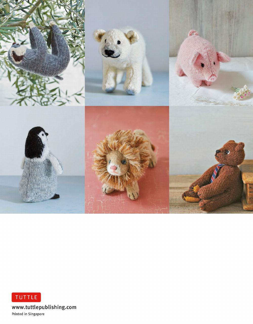 Adorable Knitted Animals Cute Stuffed Toys to Knit the Japanese Way