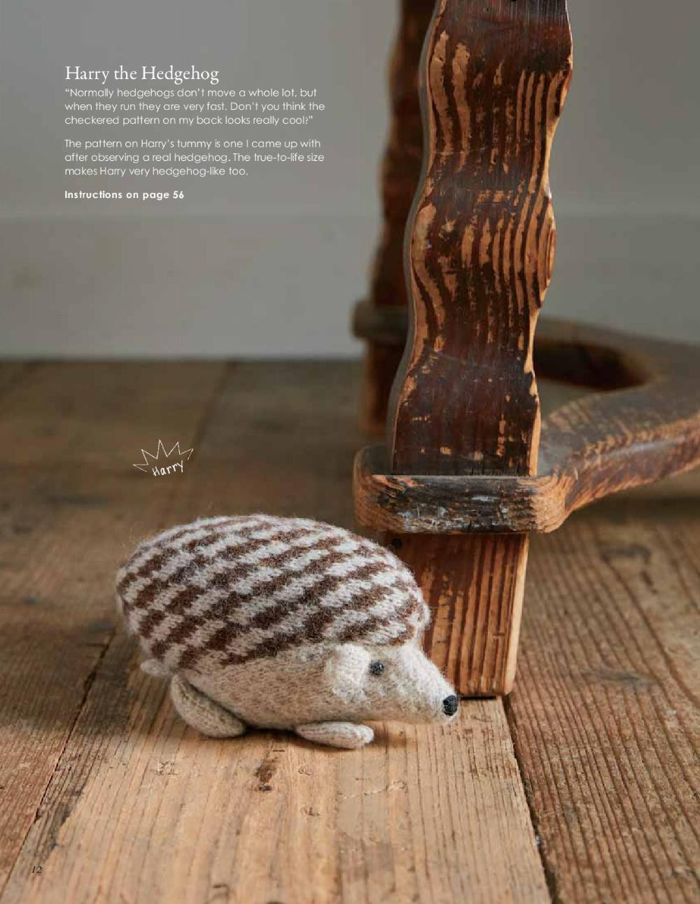 Adorable Knitted Animals Cute Stuffed Toys to Knit the Japanese Way