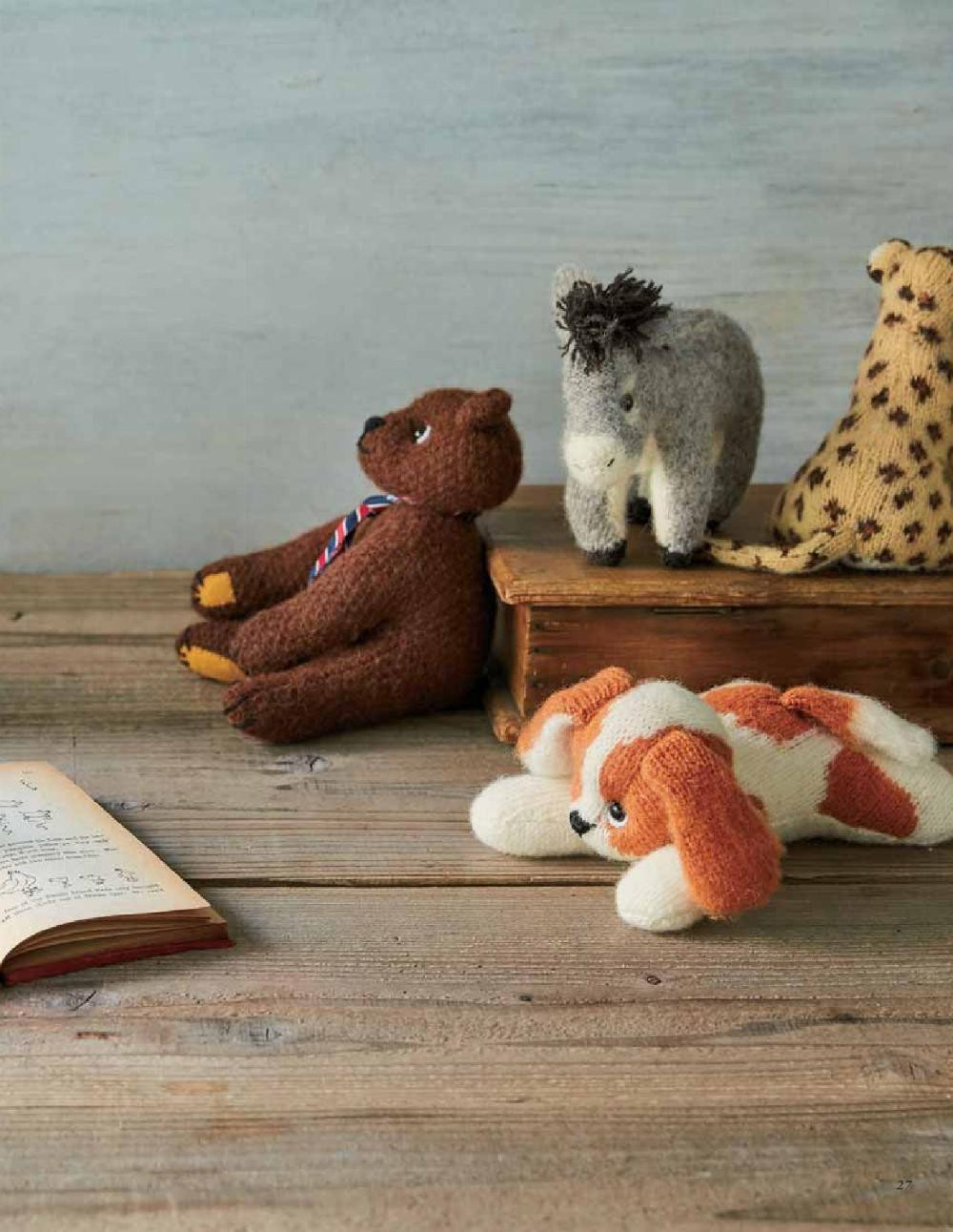 Adorable Knitted Animals Cute Stuffed Toys to Knit the Japanese Way