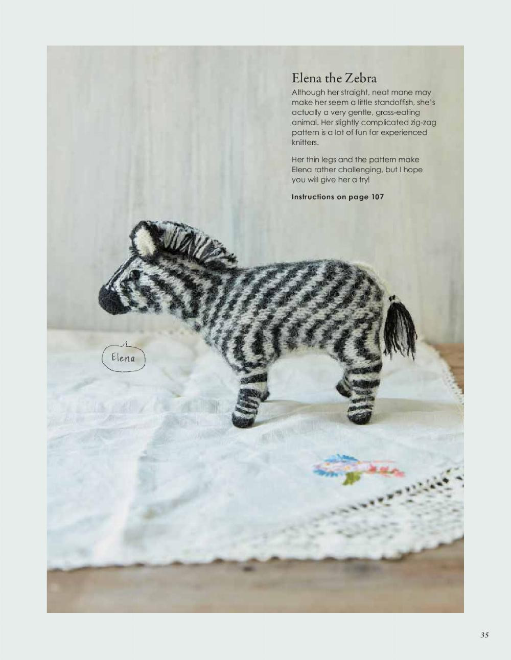 Adorable Knitted Animals Cute Stuffed Toys to Knit the Japanese Way