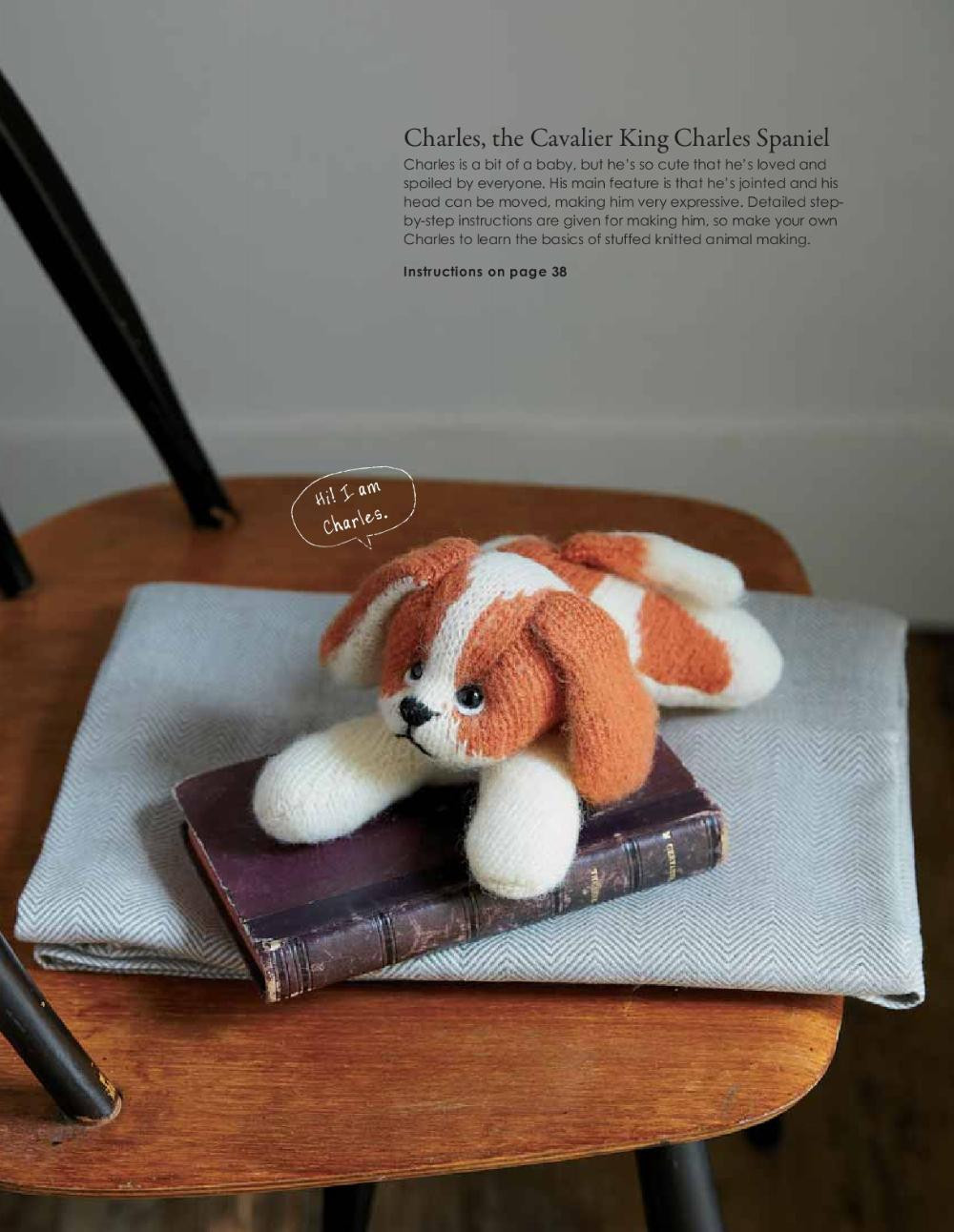 Adorable Knitted Animals Cute Stuffed Toys to Knit the Japanese Way