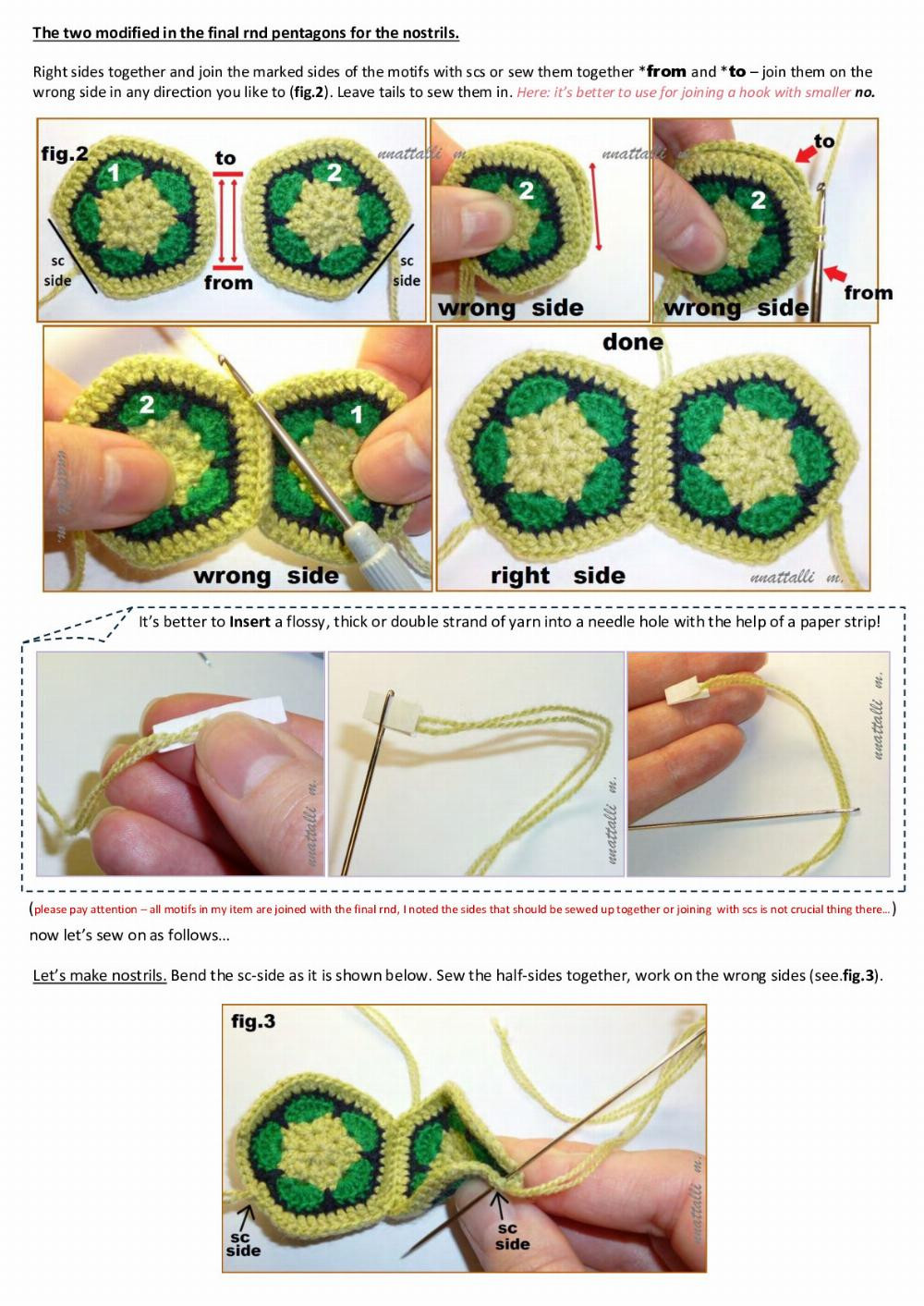 african cro kid dill crochet pattern