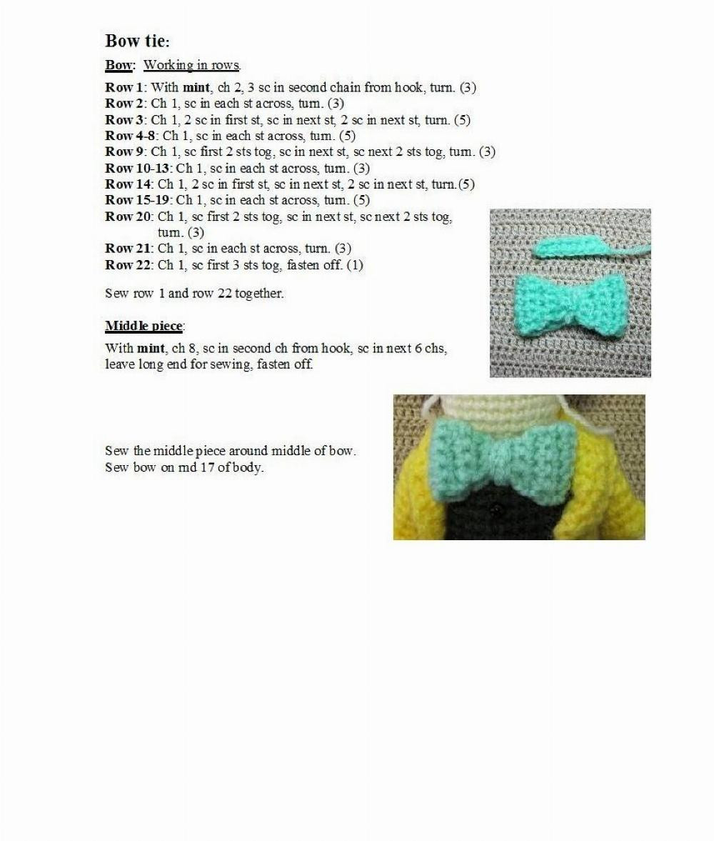 Alice in Wonderland crochet pattern, Alice in Wonderland Alice can be made using any yarn you wish