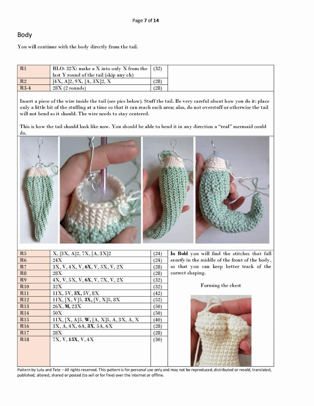 Amelia Crochet pattern