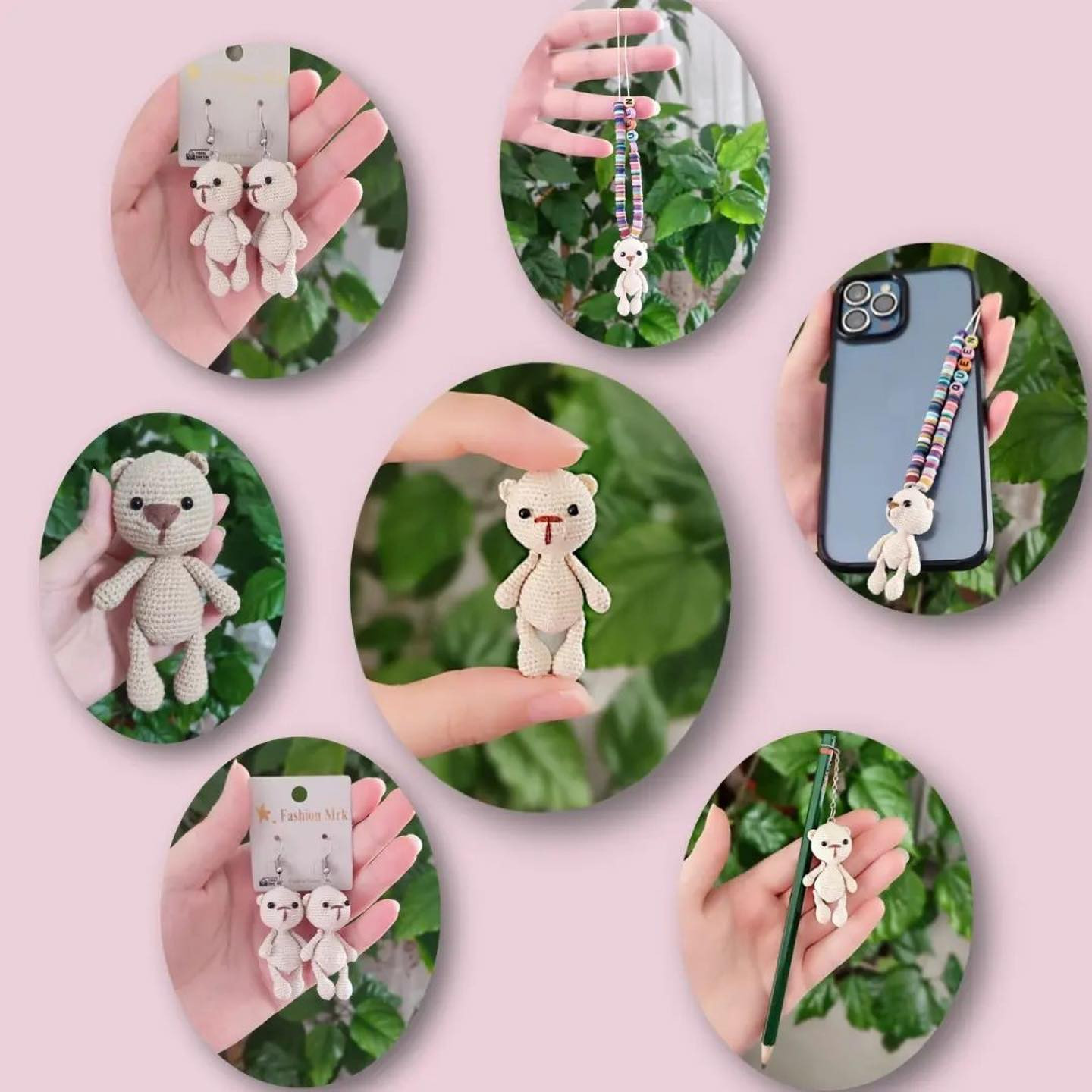 amigurumi free pattern miniature teddy bear